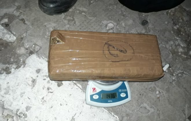 Secuestran droga en Puesto Caminero Padre Buodo