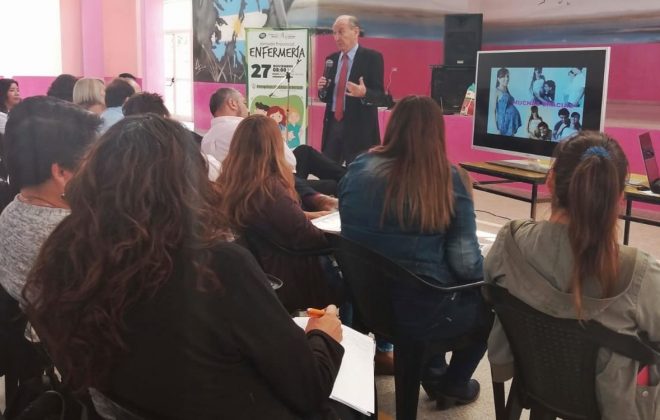 Se realizó una nueva jornada provincial de enfermería en Telén