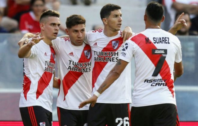 River derrotó a Independiente y se subió a la punta de la Superliga