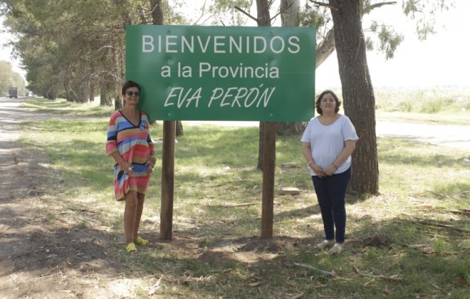 Día Internacional de la Mujer: La Pampa volvió a llamarse “Eva Perón” por un día