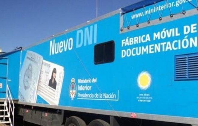 El “camión fábrica de DNI” llega a La Pampa