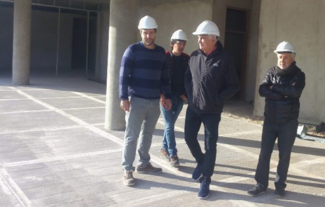 El ministro de Obras y Servicios Públicos recorrió el Hospital de Alta Complejidad