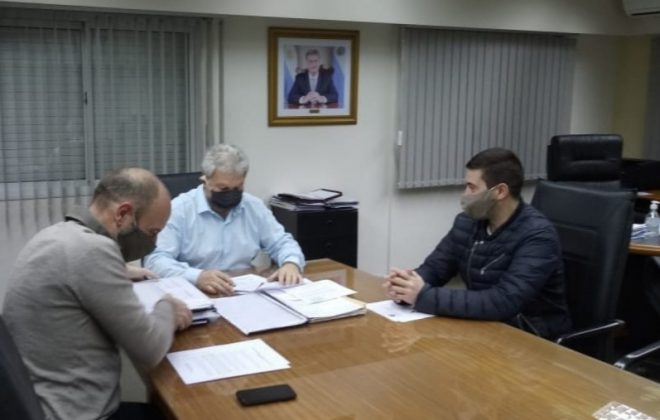 IPAV: Jorge Lezcano visitó al intendente de Rancul
