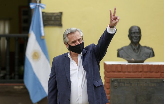Alberto Fernández: “Hoy empezamos el tiempo de la reconstrucción de la Argentina”