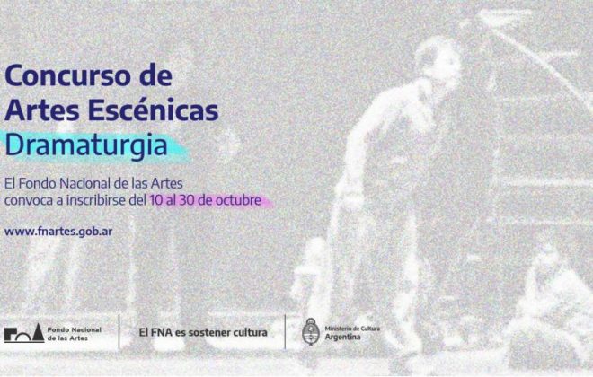 Fondo Nacional de las Artes lanzó un nuevo concurso de dramaturgia