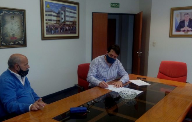 Se firmó el contrato de refacción para rutas de la zona norte Provincial