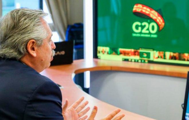 Alberto Fernández en el G20: “Hay una gran oportunidad para que cambiemos el modo en que el mundo funciona”