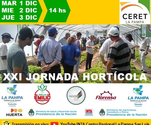 General Pico: Anunciaron la XXI Jornada Hortícola en el CERET