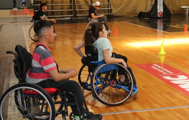 Deportistas de básquet adaptado se preparan para cuando retome la Liga Pampeana