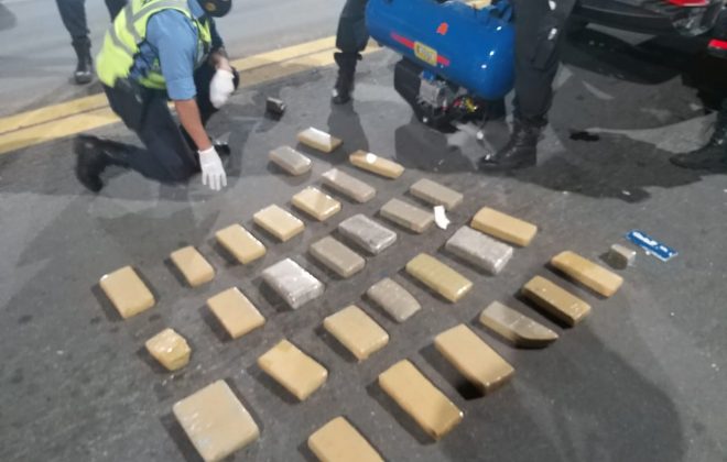 Se secuestraron más de 40 kilos de marihuana en el Puesto Caminero Catriló