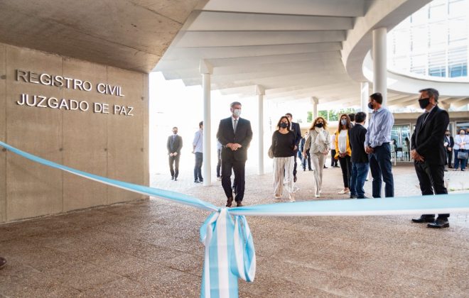 Se inauguró el nuevo espacio para el Registro Civil de General Pico
