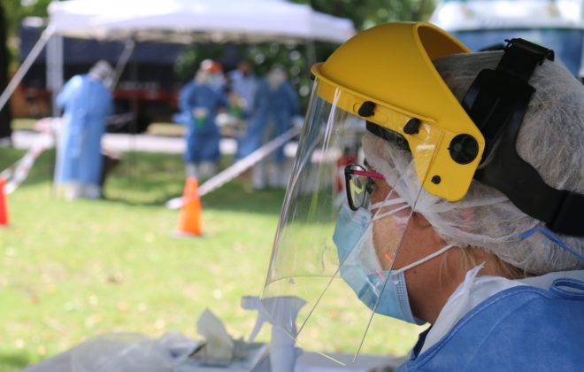 Búsqueda Activa de casos positivos en barrio San Etelvino