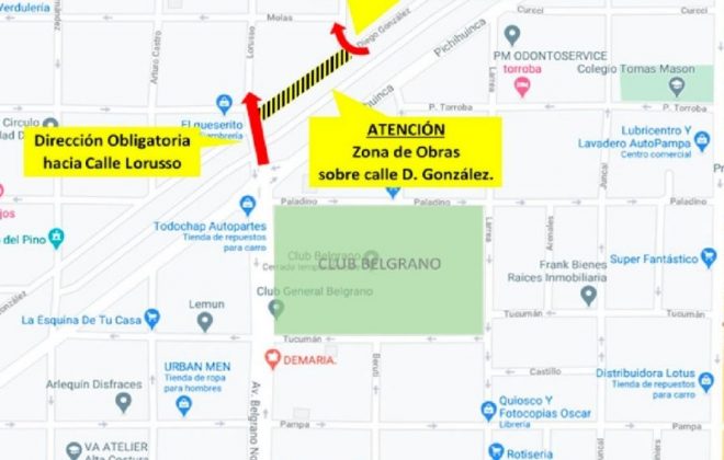 APA informa cortes de calles en Santa Rosa