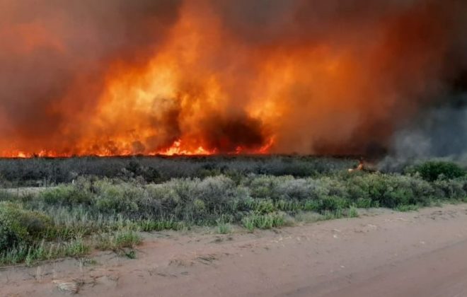 Defensa Civil y bomberos sofocaron incendios ocasionados por tormenta