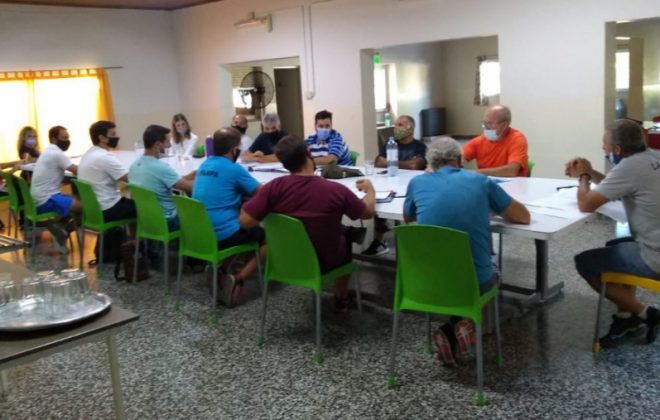 Deportes: presentaron la agenda de trabajo a los coordinadores