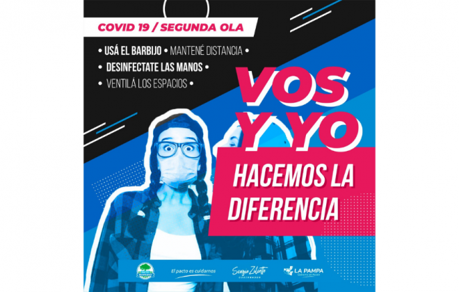 En La Pampa: “Vos y Yo hacemos la diferencia”