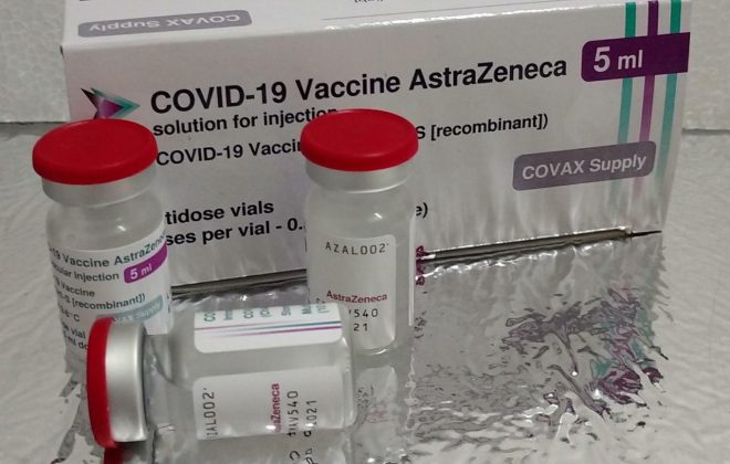 Llegó remesa de 7.100 dosis de la vacuna AstraZeneca