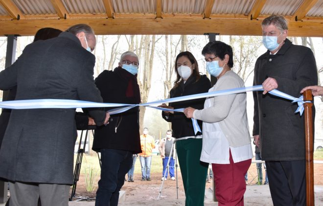 Convenios para proyectos de Gral. Pico e inauguración de un Centro de Salud en Trebolares