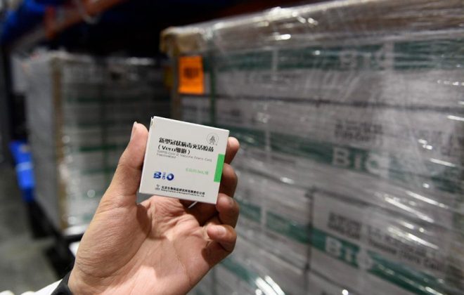 Llegan hoy las primeras 800 mil dosis de las 8 millones de vacunas de China