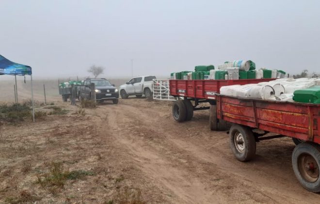 Campaña itinerante para la gestión de envases vacíos de plaguicidas en Parera