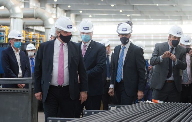 Alberto Fernández visitó Santa Rosa y Toay dando continuidad a la agenda federal que desarrolla