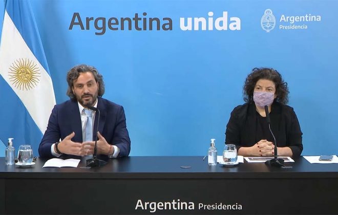 Cafiero anunció el aumento del cupo por día para el ingreso de argentinos al país