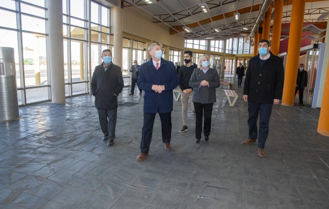 Ziliotto llevó fondos a Realicó y anunció un nuevo edificio para el Centro de Formación Profesional