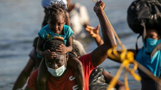 La ruta de los haitianos hasta el límite con EEUU: “Toman agua del mismo río donde ven morir gente”