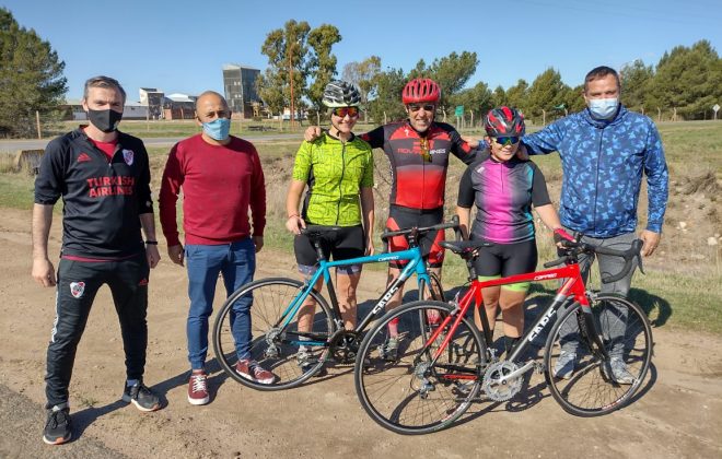 Ciclismo: el subsecretario de Deportes viajó a General San Martín