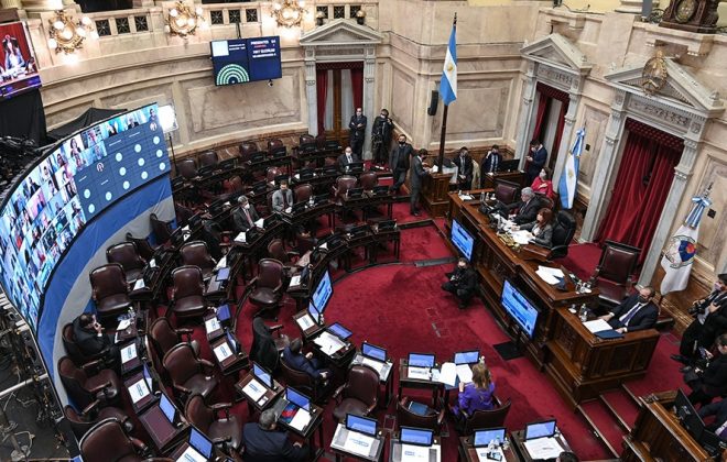 Acuerdo en el Senado para emitir una declaración de rechazo a Chile por la plataforma marítima