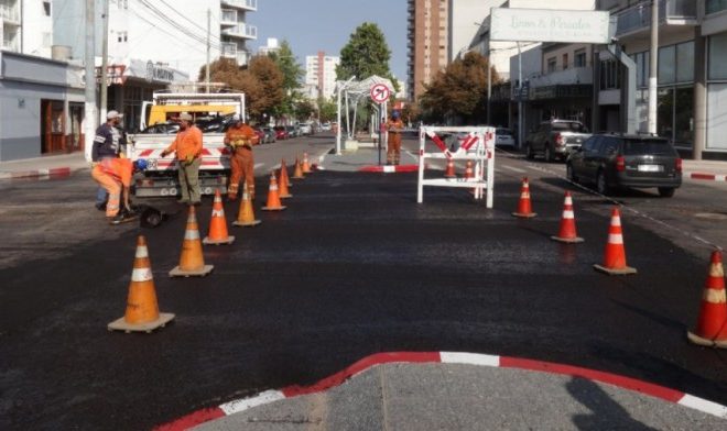 Del 7 al 10 de septiembre. Comunicaron cortes de calles por obras en Santa Rosa