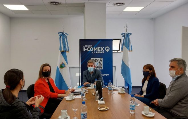 La Agencia La Pampa de Inversiones y Comercio Exterior recibió al área comex del Banco de la Nación Argentina