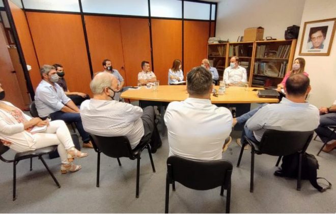 Reunión de la Cámara de Productores Mineros de La Pampa con la Secretaría de Energía y Minería