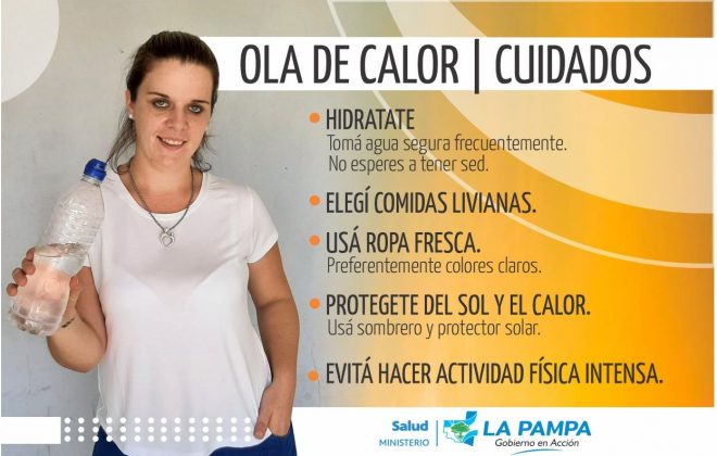 Recomendaciones de Salud para evitar golpes de calor