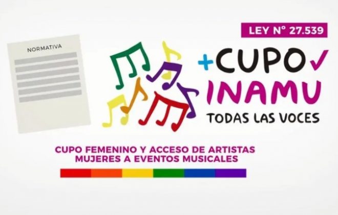 La Pampa adhiere a la Ley de Cupo Femenino y Acceso de Artistas Mujeres a eventos musicales