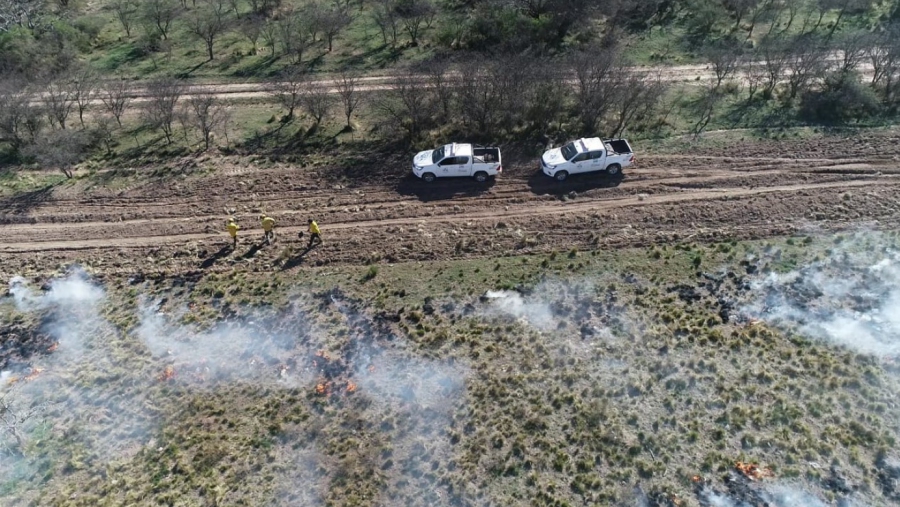 Se registraron 56 incendios que afectaron más de 37 mil hectáreas en La Pampa