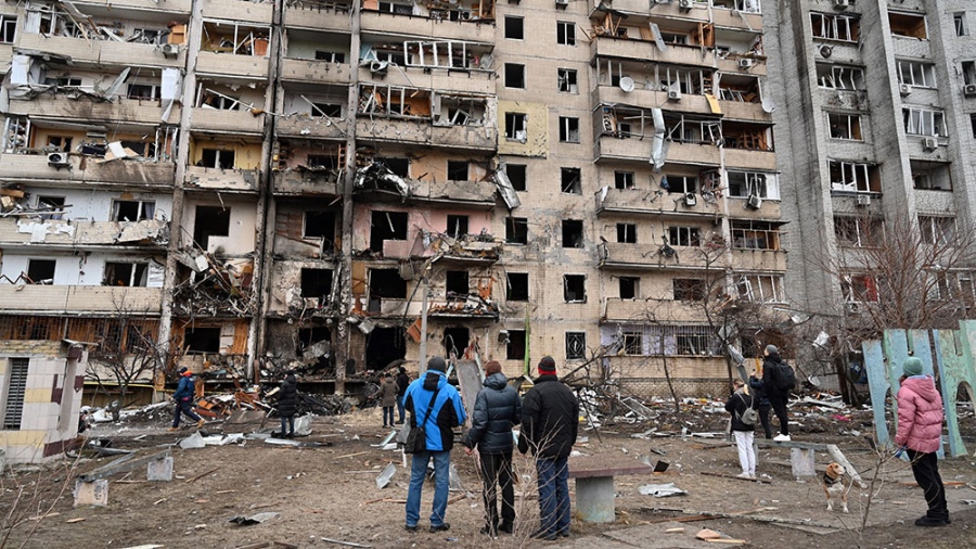 Los bombardeos llegaron a Kiev y hay combates en el norte de la ciudad