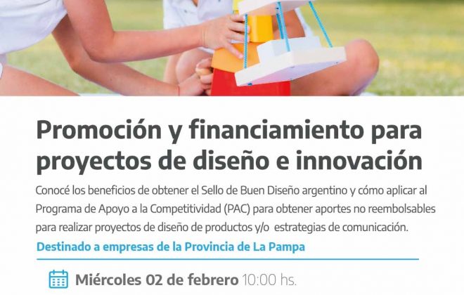 Promoción y Financiamiento para Proyectos de Diseño e Innovación