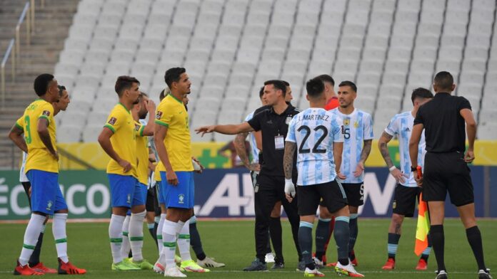 La FIFA determinó que el partido suspendido entre Brasil y Argentina debe repetirse