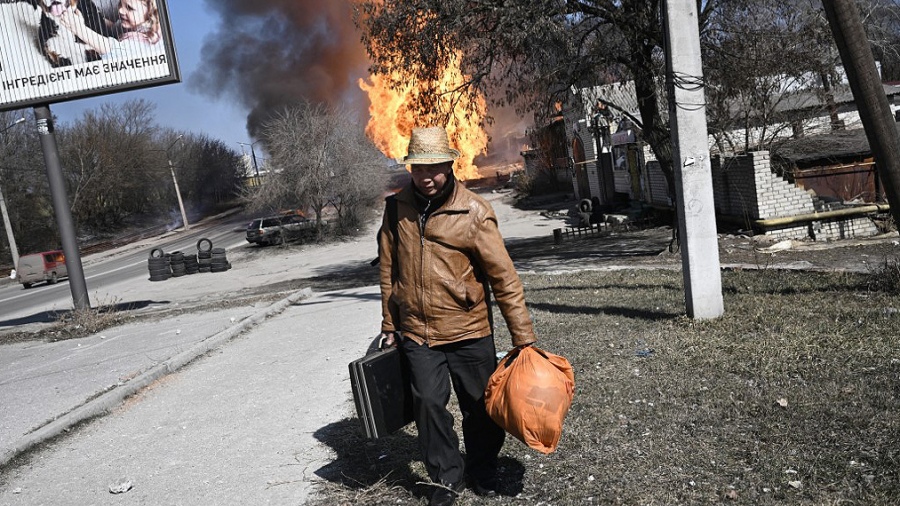 Rusia afirmó haber destruido el mayor depósito de combustible del ejército ucraniano