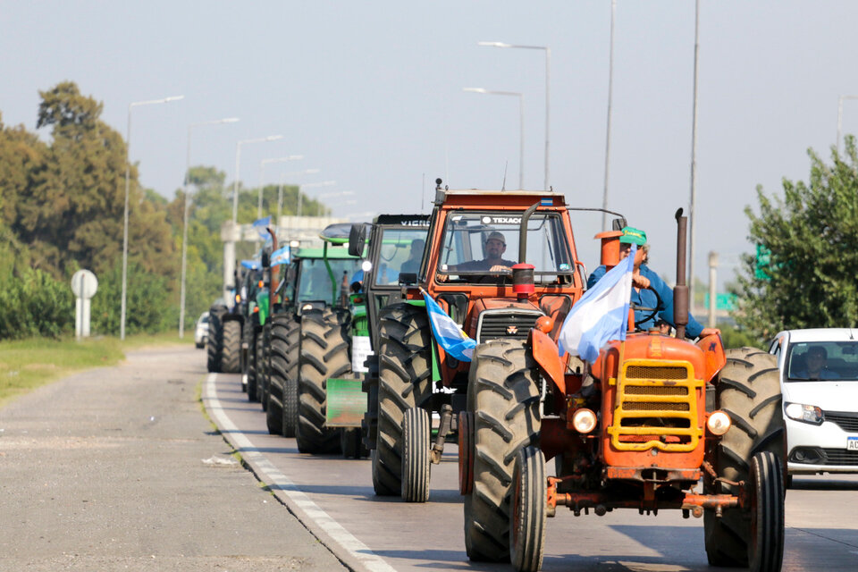 “Tractorazo” en la Ciudad de Buenos Aires