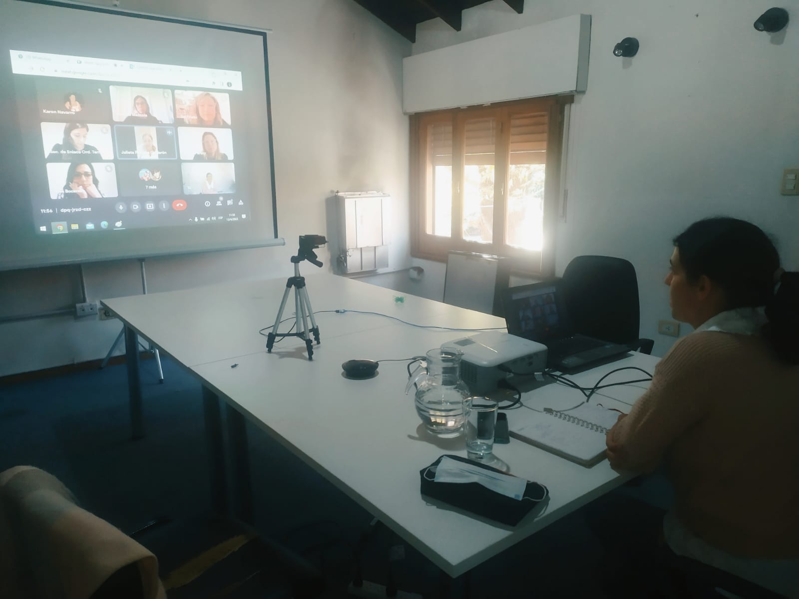 La Pampa participó de un encuentro virtual de mujeres constructoras