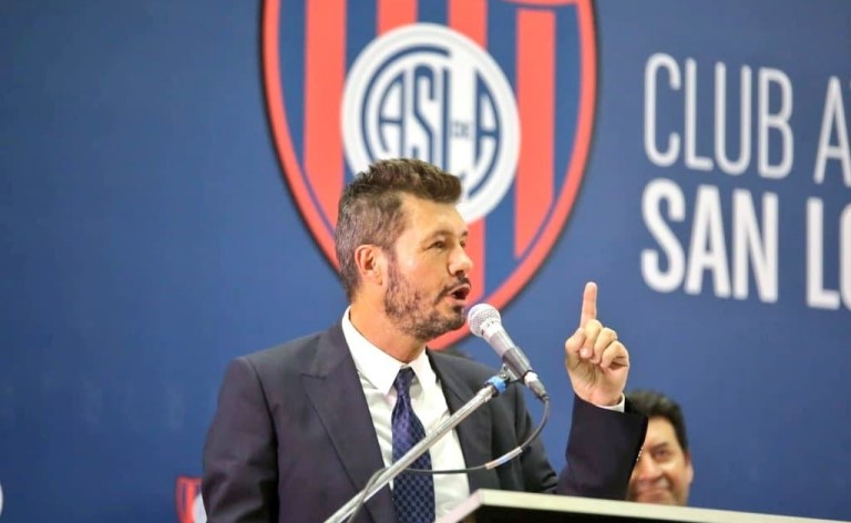 Marcelo Tinelli dijo que en unos días tomará la decisión sobre su futuro en San Lorenzo