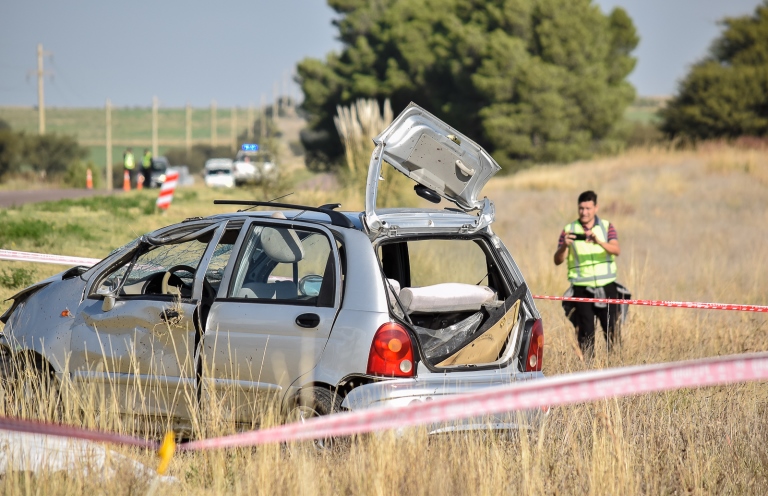 Un conocido piquense murió en un vuelco cerca de Macachín