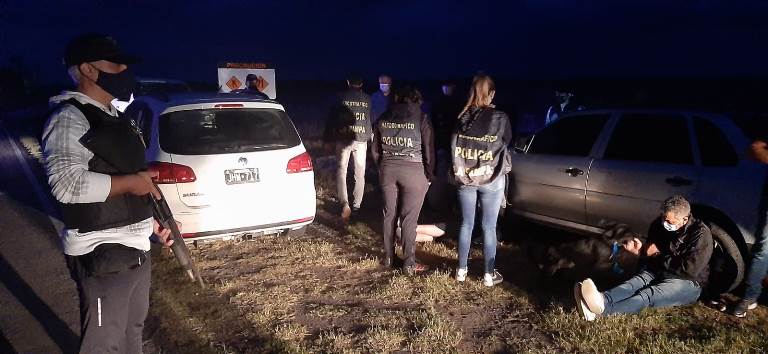 Luego de varios meses de trabajo, la Policía de La Pampa desarticuló una banda narco que operaba desde Ciudad Oculta