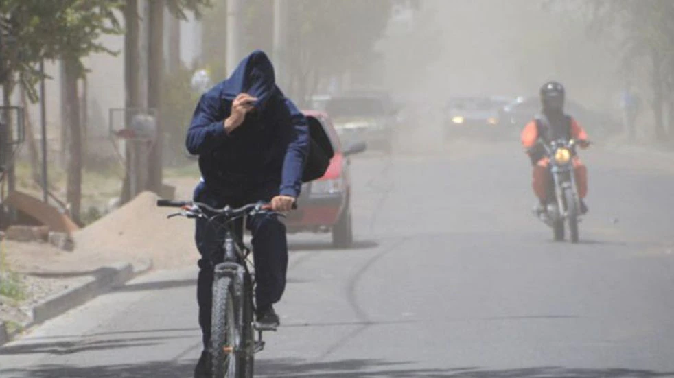 Alerta amarillo por vientos en gran parte de La Pampa