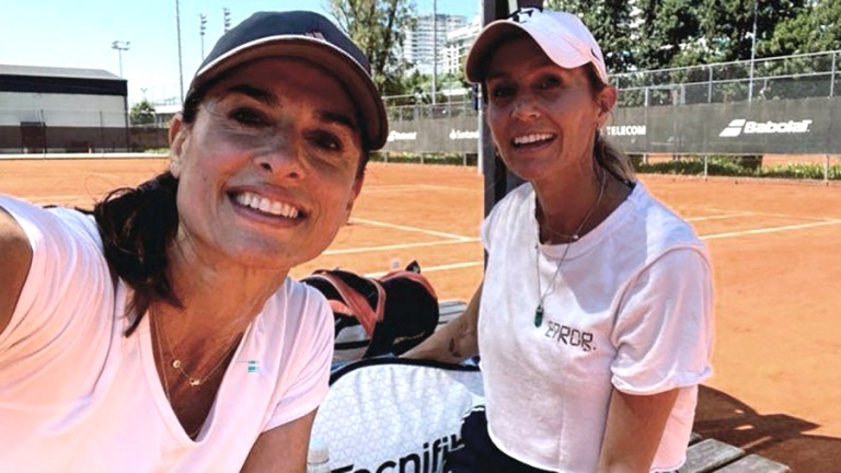 Tenis: Sabatini vuelve a jugar en el torneo de leyendas de Roland Garros