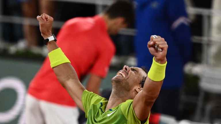 Tenis: Nadal venció a Djokovic y alcanzó las semifinales en Roland Garros