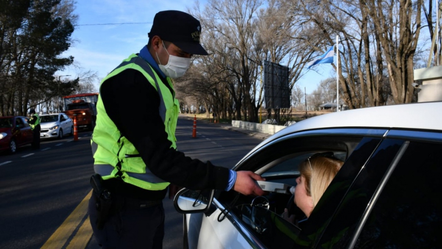 La Pampa: Detectaron 32 alcoholemias positivos durante el fin de semana