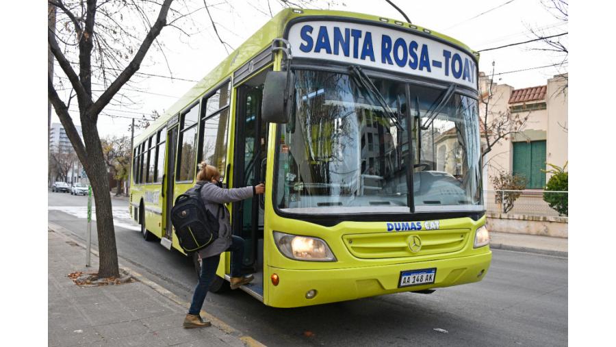 Nueva licitación de la línea de transporte Santa Rosa-Toay